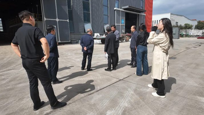 发改委领导调研艾普固控