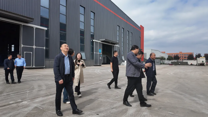 发改委领导调研艾普固控